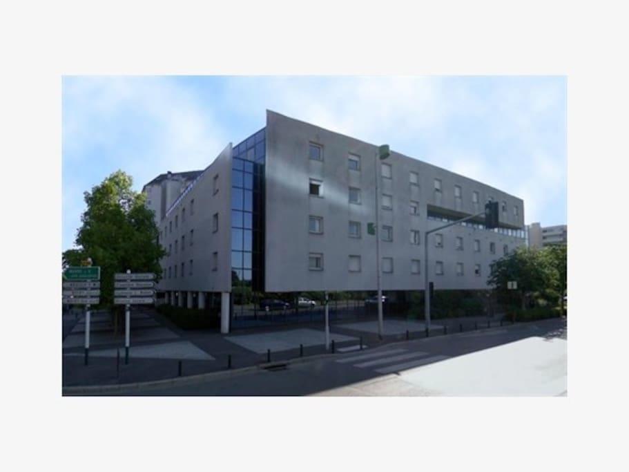 Ferienwohnung Beau Studio Noisy-Le-Grand Exterior foto